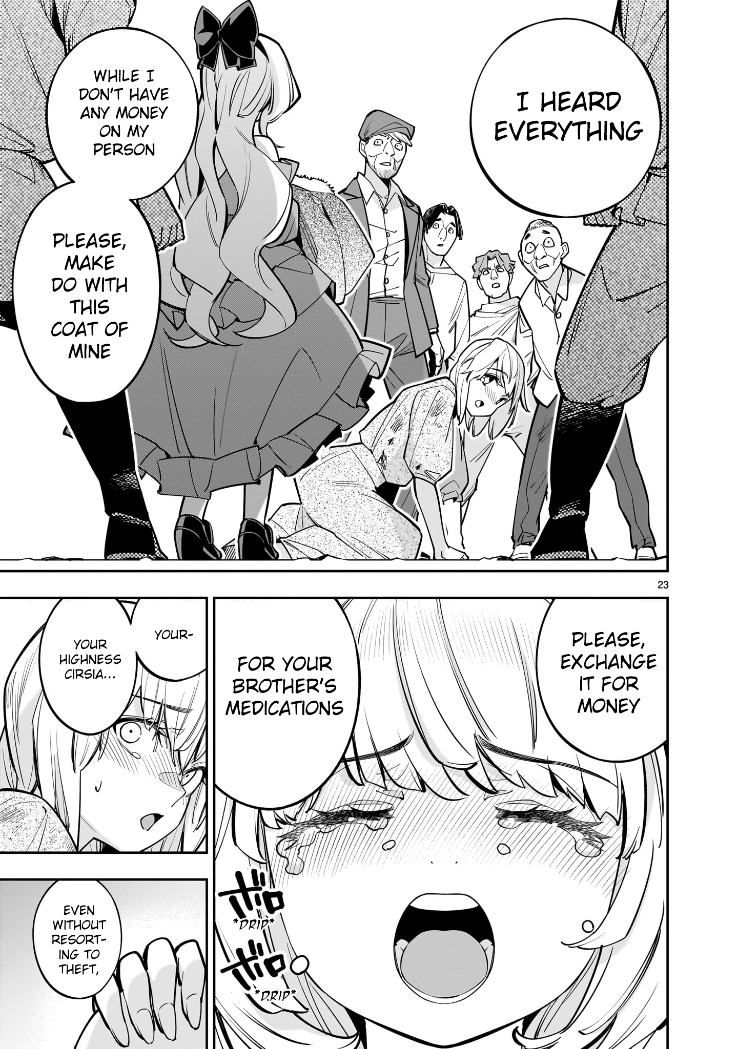 Shi ni Modori Oujo wa Ikinobiru Tameni Yuri Harem wo Tsukuru Koto ni Shita Chapter 5 - Page 22