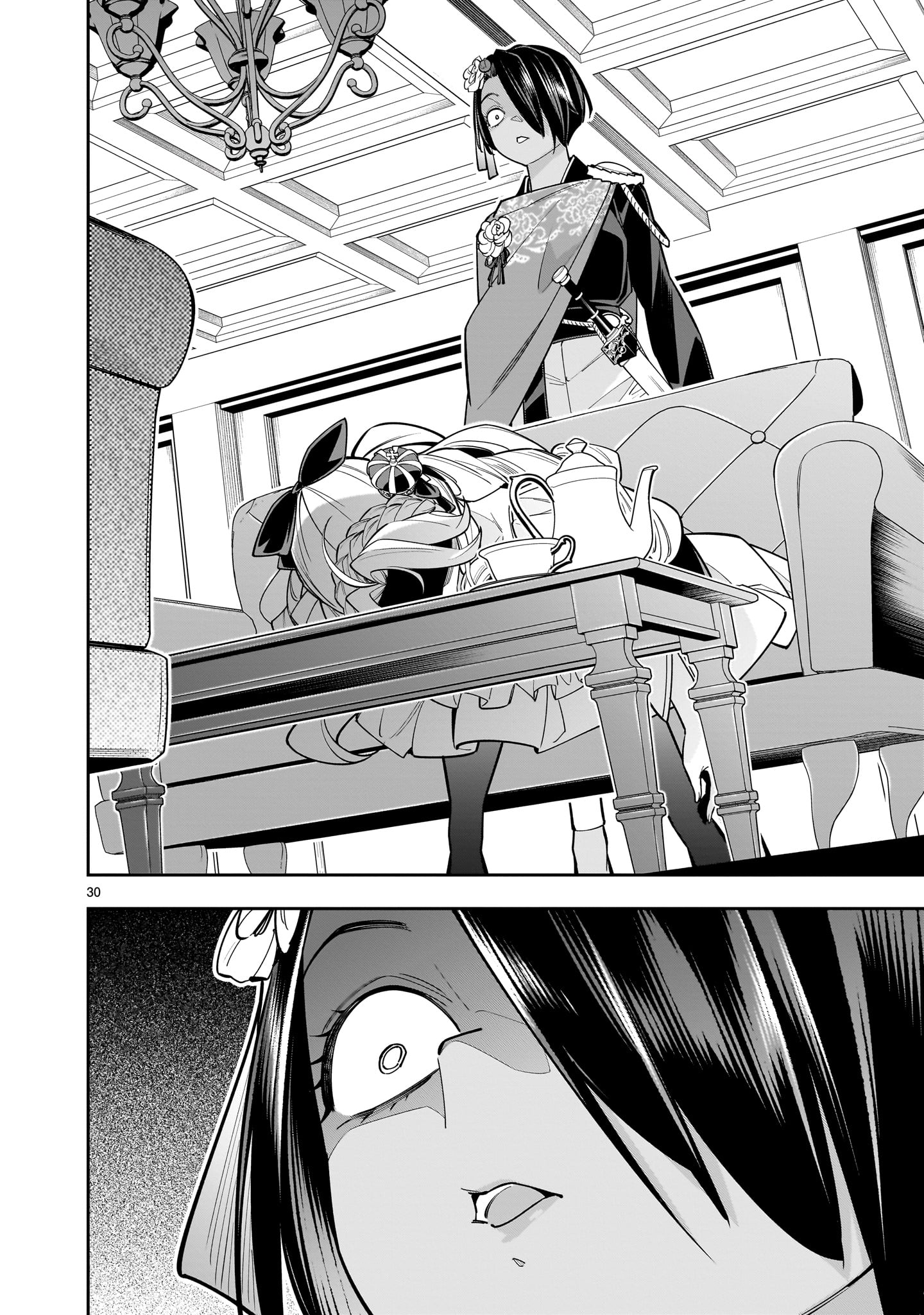 Shi ni Modori Oujo wa Ikinobiru Tameni Yuri Harem wo Tsukuru Koto ni Shita Chapter 5 - Page 29