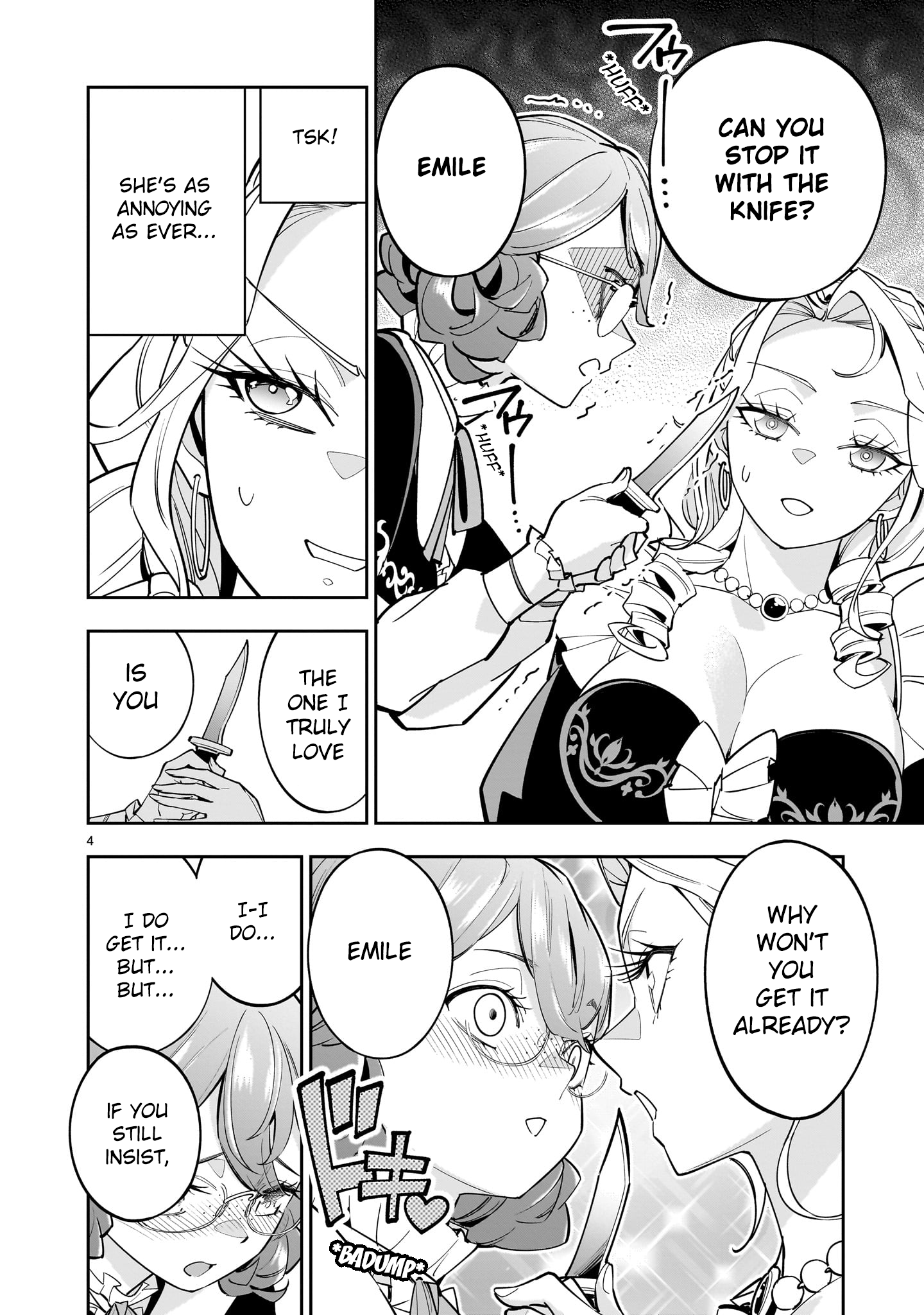 Shi ni Modori Oujo wa Ikinobiru Tameni Yuri Harem wo Tsukuru Koto ni Shita Chapter 5 - Page 4