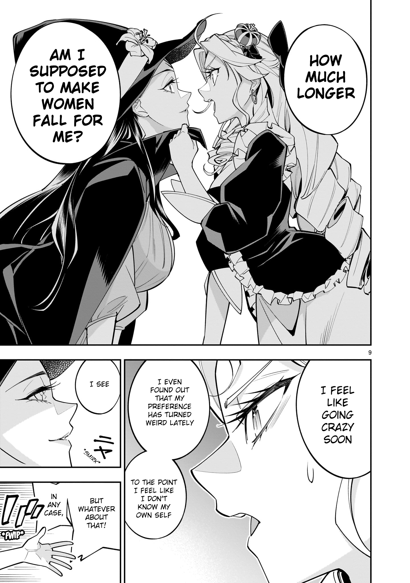 Shi ni Modori Oujo wa Ikinobiru Tameni Yuri Harem wo Tsukuru Koto ni Shita Chapter 5 - Page 9