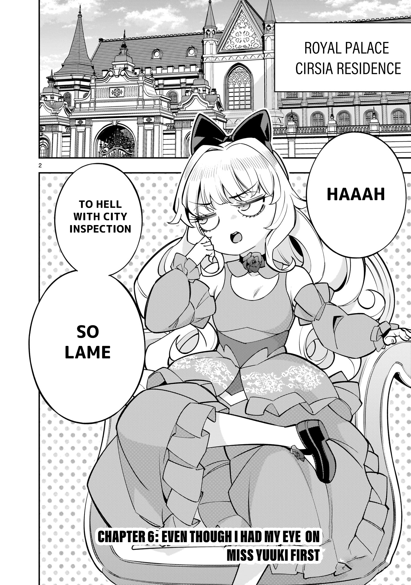 Shi ni Modori Oujo wa Ikinobiru Tameni Yuri Harem wo Tsukuru Koto ni Shita Chapter 6 - Page 2