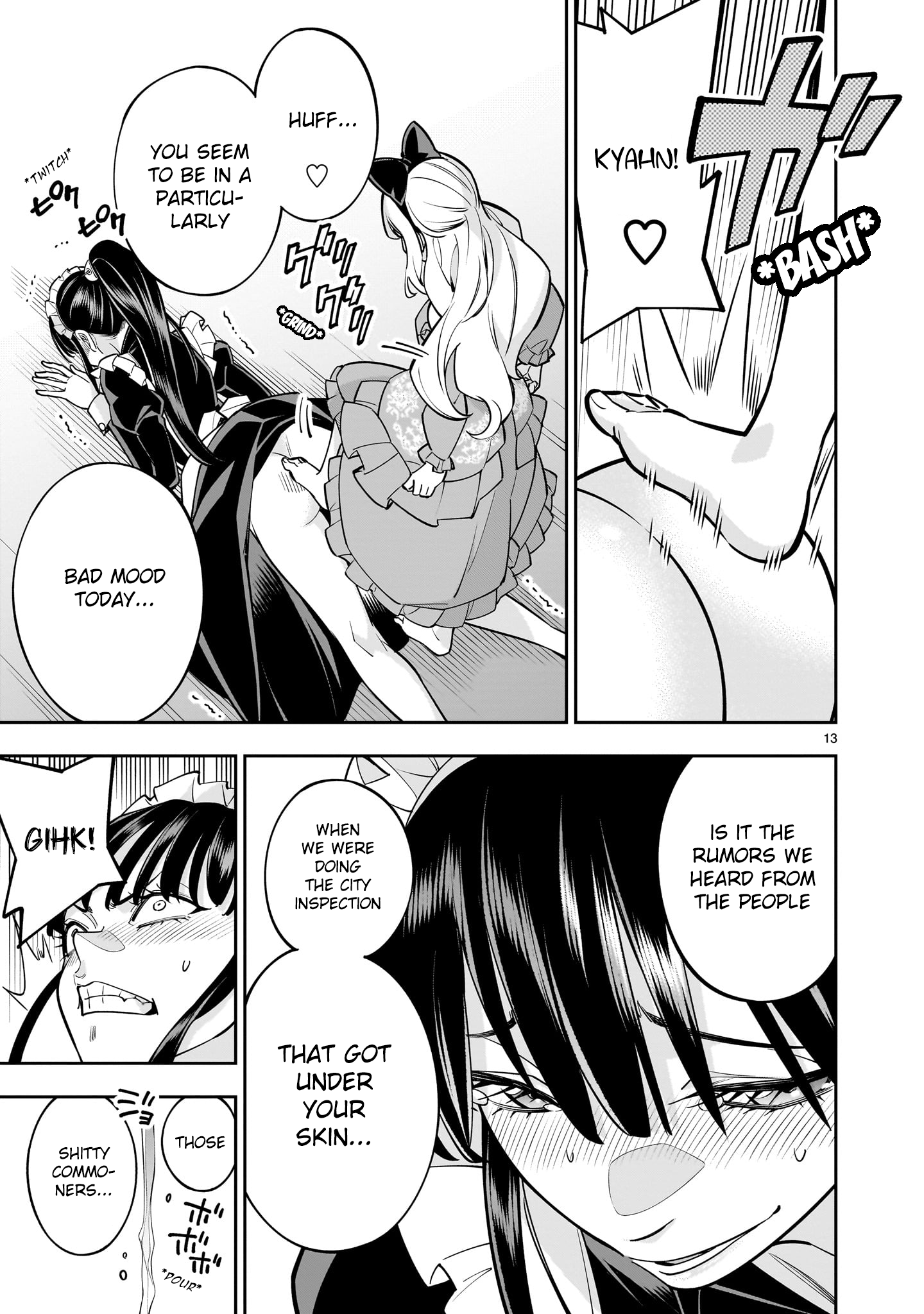 Shi ni Modori Oujo wa Ikinobiru Tameni Yuri Harem wo Tsukuru Koto ni Shita Chapter 6 - Page 13