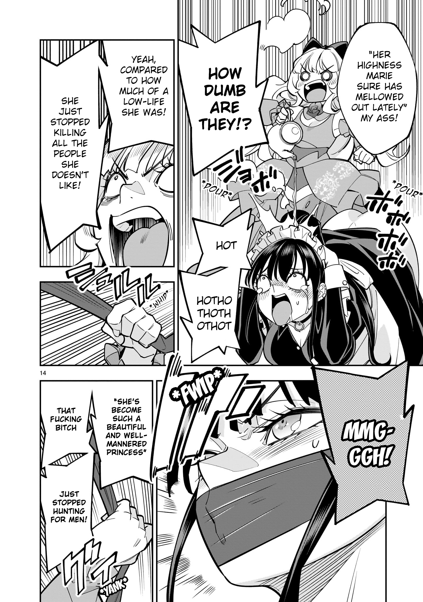 Shi ni Modori Oujo wa Ikinobiru Tameni Yuri Harem wo Tsukuru Koto ni Shita Chapter 6 - Page 14