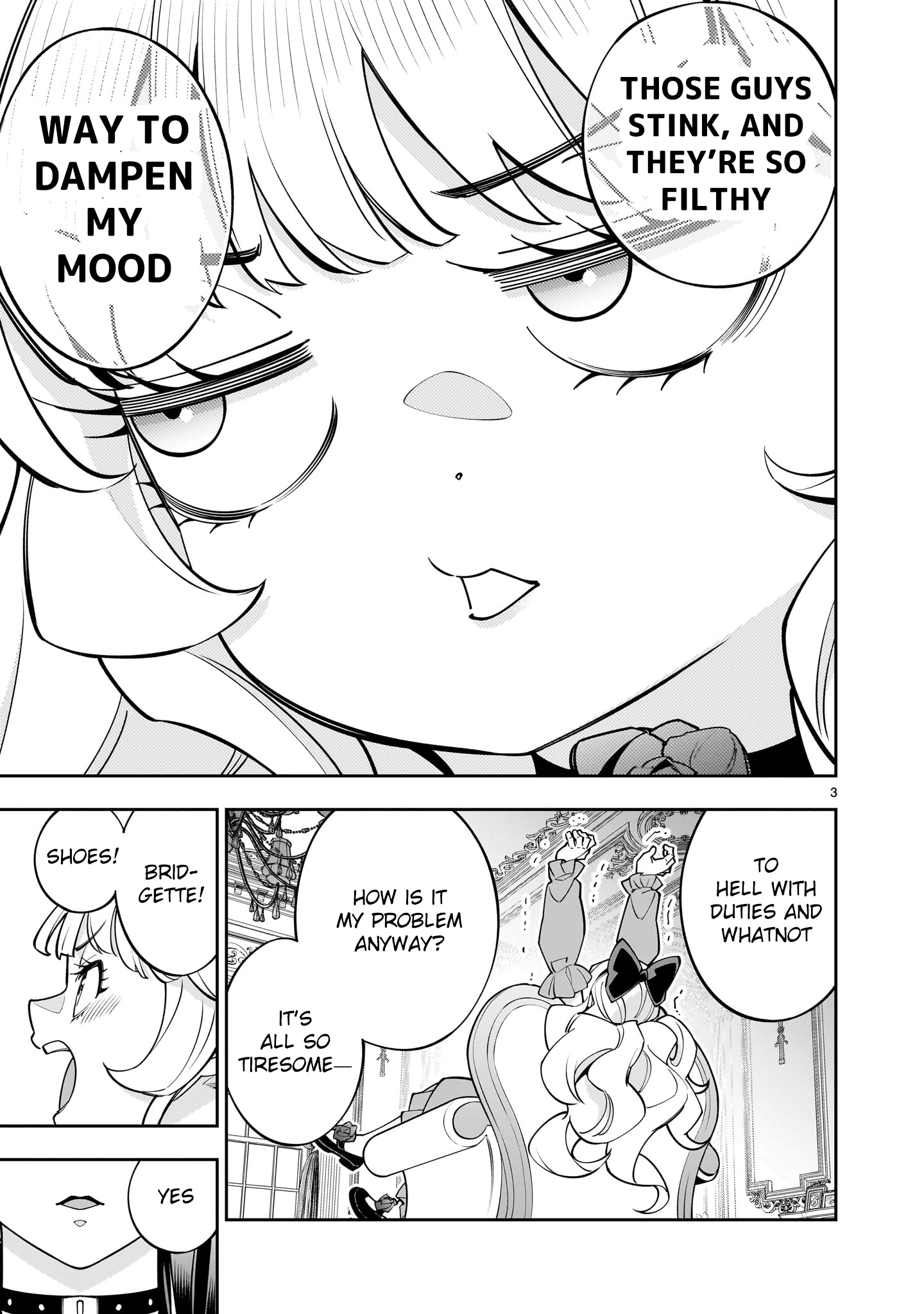 Shi ni Modori Oujo wa Ikinobiru Tameni Yuri Harem wo Tsukuru Koto ni Shita Chapter 6 - Page 3