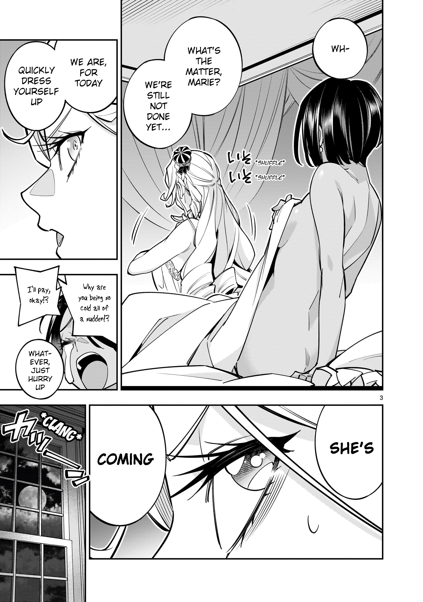 Shi ni Modori Oujo wa Ikinobiru Tameni Yuri Harem wo Tsukuru Koto ni Shita Chapter 7 - Page 3