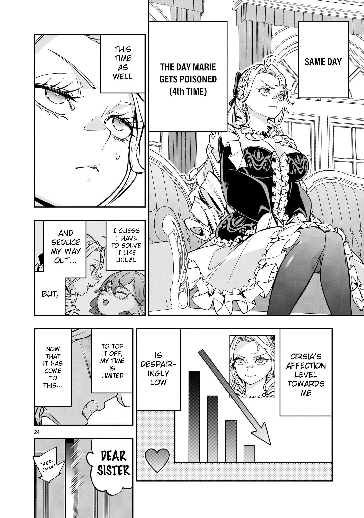 Shi ni Modori Oujo wa Ikinobiru Tameni Yuri Harem wo Tsukuru Koto ni Shita Chapter 7 - Page 23