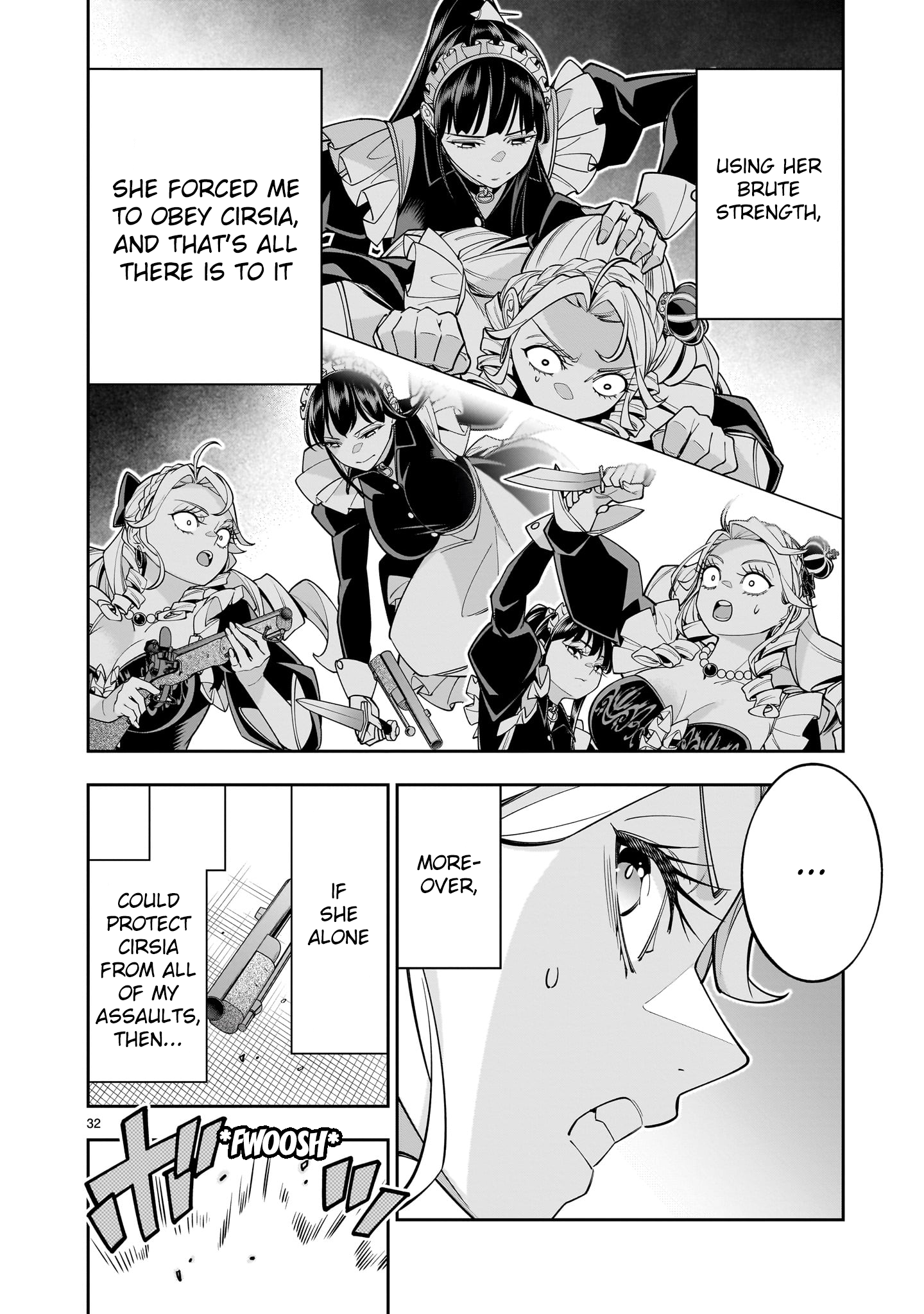 Shi ni Modori Oujo wa Ikinobiru Tameni Yuri Harem wo Tsukuru Koto ni Shita Chapter 7 - Page 31