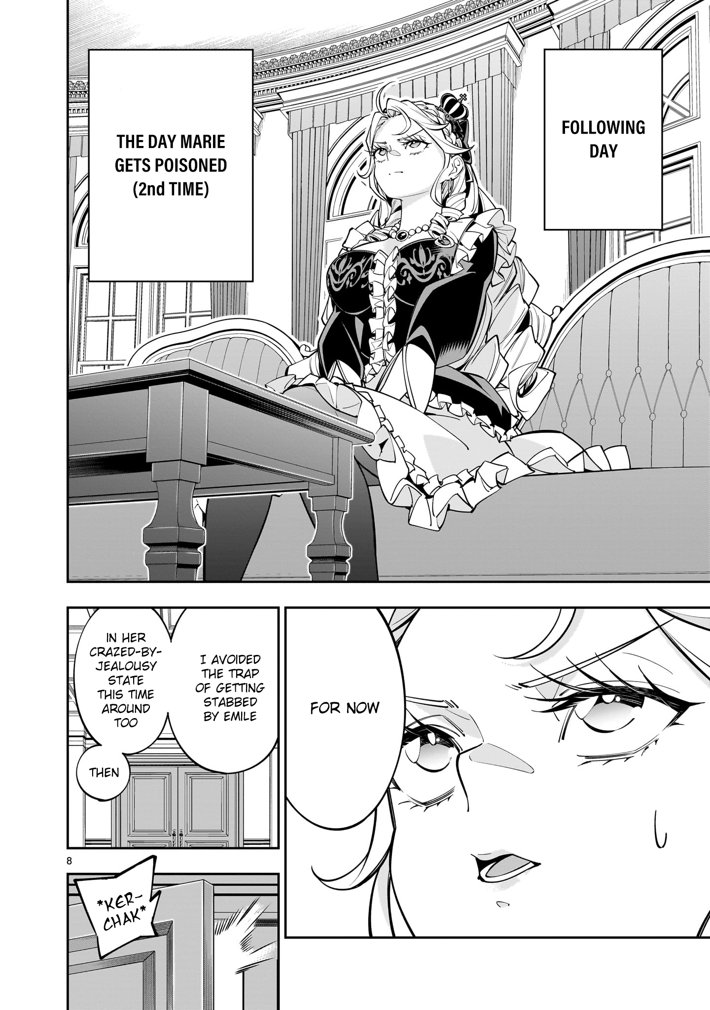 Shi ni Modori Oujo wa Ikinobiru Tameni Yuri Harem wo Tsukuru Koto ni Shita Chapter 7 - Page 7