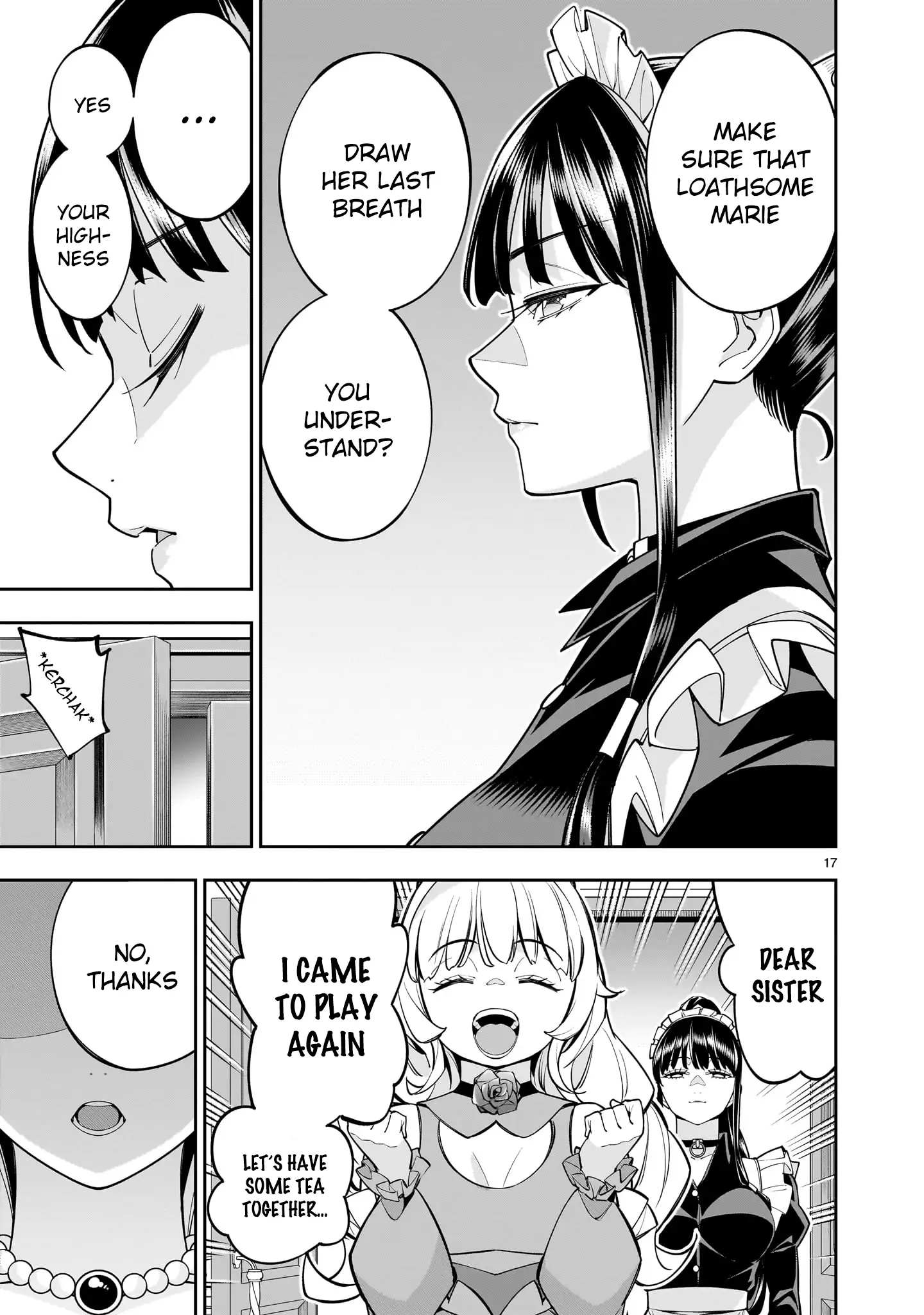 Shi ni Modori Oujo wa Ikinobiru Tameni Yuri Harem wo Tsukuru Koto ni Shita Chapter 8 - Page 17