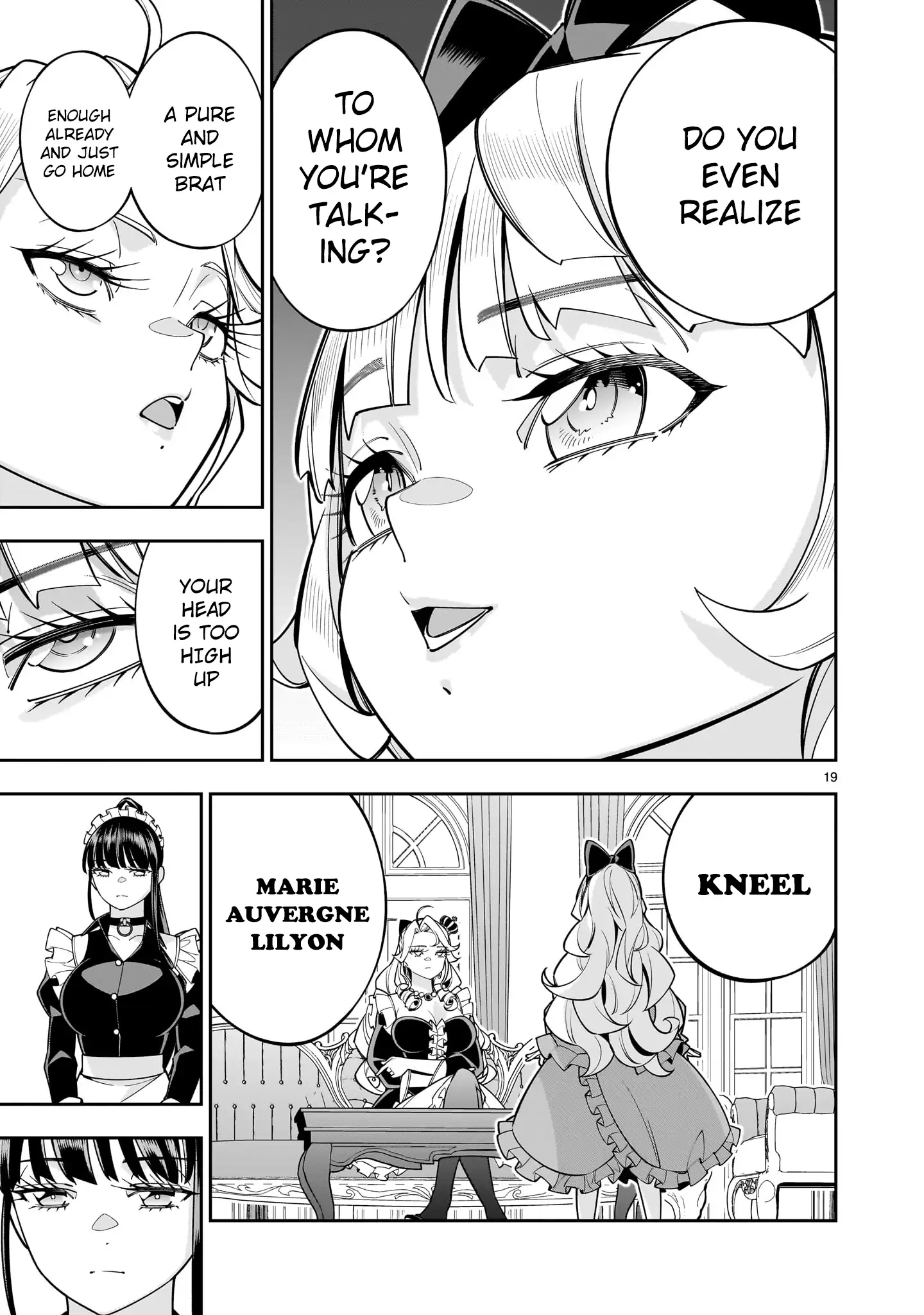 Shi ni Modori Oujo wa Ikinobiru Tameni Yuri Harem wo Tsukuru Koto ni Shita Chapter 8 - Page 19
