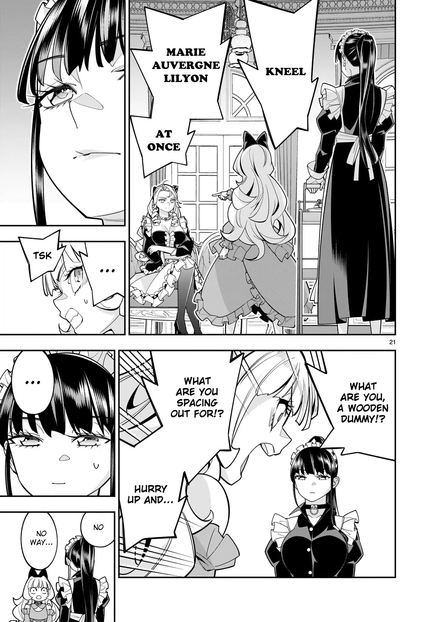Shi ni Modori Oujo wa Ikinobiru Tameni Yuri Harem wo Tsukuru Koto ni Shita Chapter 8 - Page 21