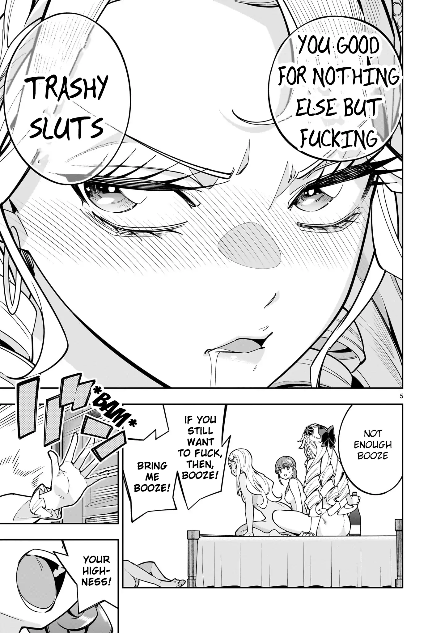 Shi ni Modori Oujo wa Ikinobiru Tameni Yuri Harem wo Tsukuru Koto ni Shita Chapter 8 - Page 5