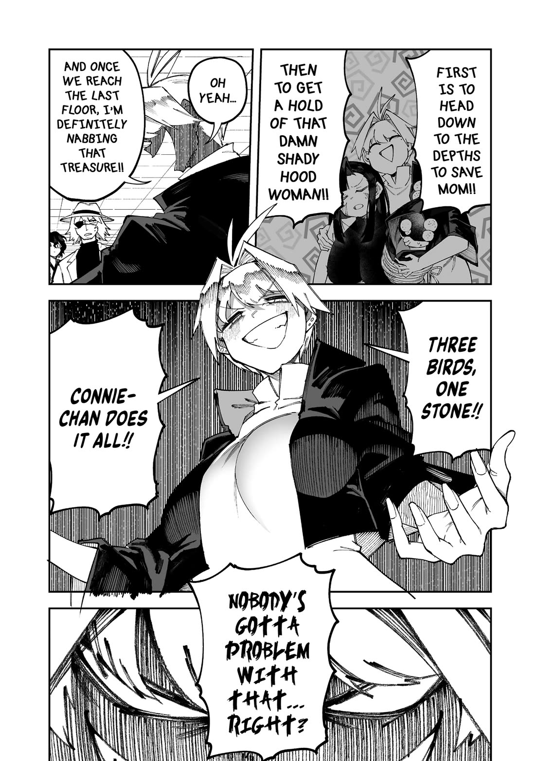Shiboritoranaide, Onna Shounin-san Chapter 60.2 - Page 0