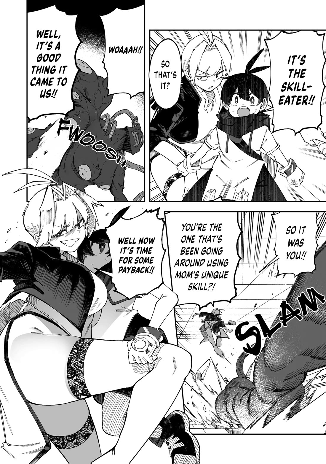 Shiboritoranaide, Onna Shounin-san Chapter 60.2 - Page 4