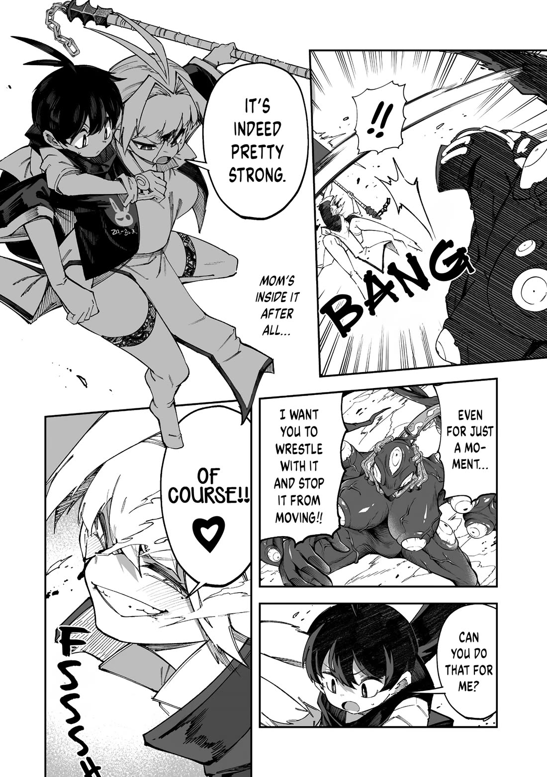 Shiboritoranaide, Onna Shounin-san Chapter 61.1 - Page 3
