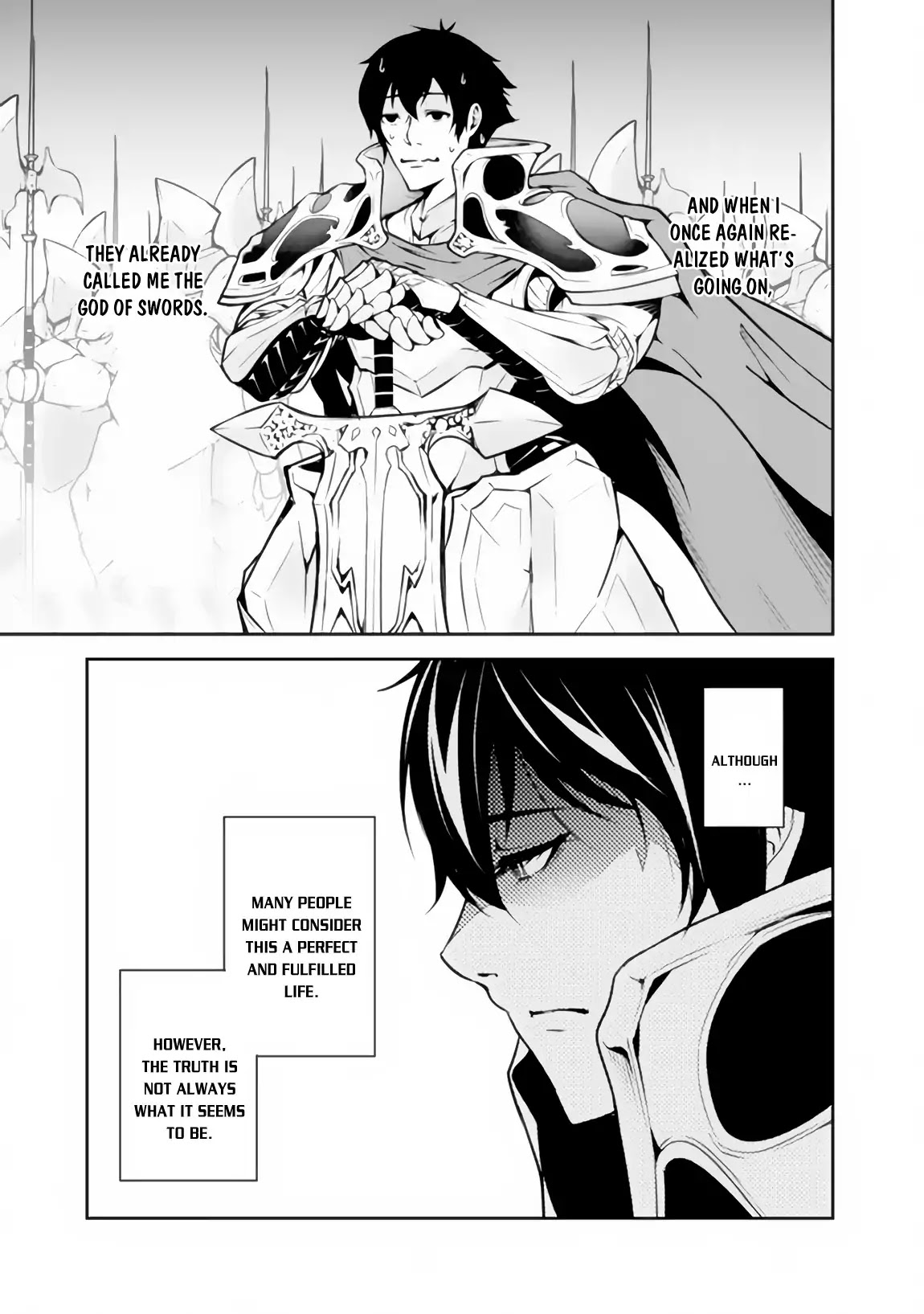 Shijou Saikyou no Mahou Kenshi, F Rank Boukensha ni Tensei Suru ~Kensei to Matei, 2 Tsu no Zense wo motta Otoko no Eiyuutan~ Chapter 1 - Page 16