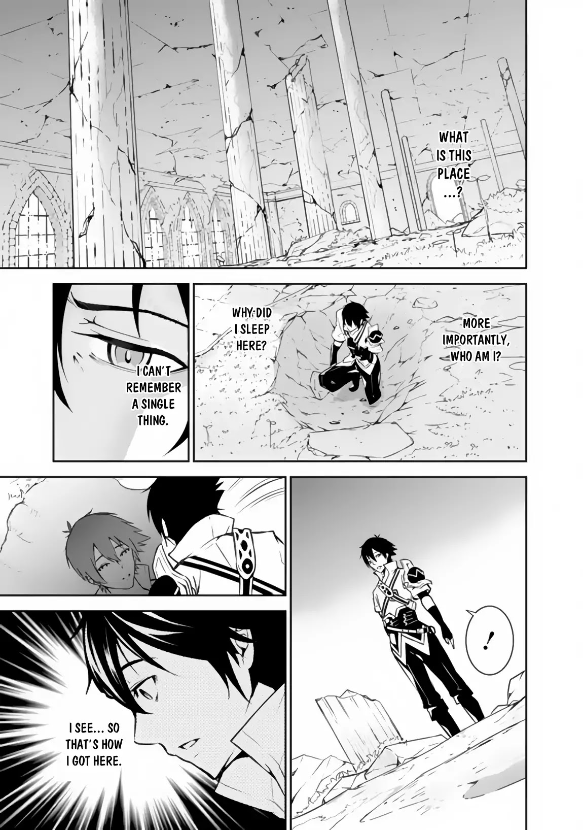 Shijou Saikyou no Mahou Kenshi, F Rank Boukensha ni Tensei Suru ~Kensei to Matei, 2 Tsu no Zense wo motta Otoko no Eiyuutan~ Chapter 1 - Page 20