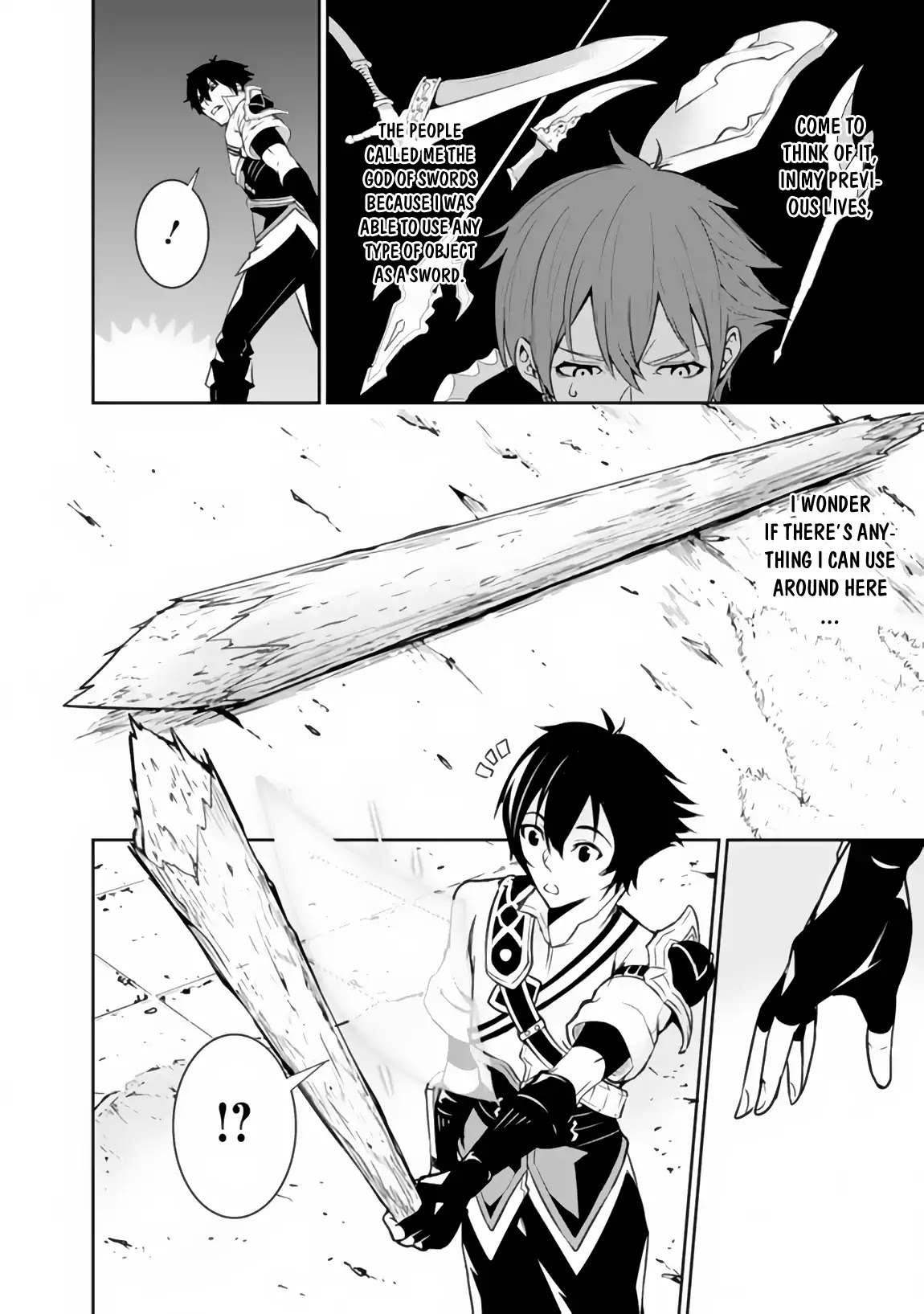 Shijou Saikyou no Mahou Kenshi, F Rank Boukensha ni Tensei Suru ~Kensei to Matei, 2 Tsu no Zense wo motta Otoko no Eiyuutan~ Chapter 1 - Page 24