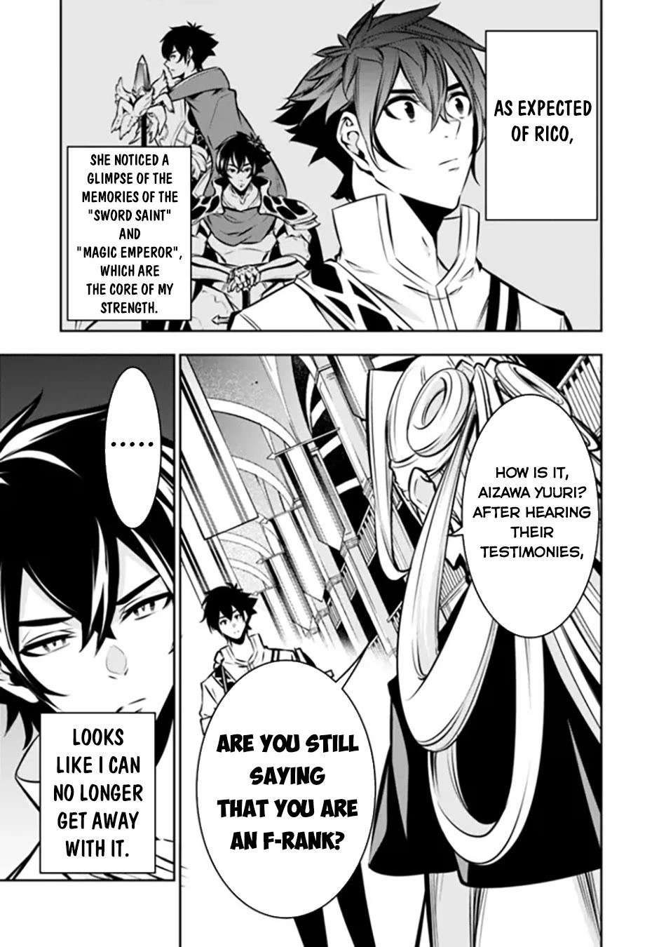 Shijou Saikyou no Mahou Kenshi, F Rank Boukensha ni Tensei Suru ~Kensei to Matei, 2 Tsu no Zense wo motta Otoko no Eiyuutan~ Chapter 108 - Page 12