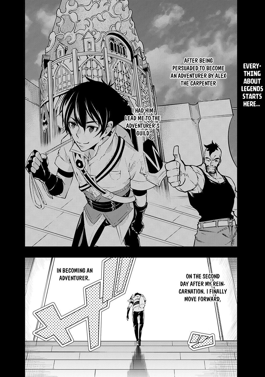 Shijou Saikyou no Mahou Kenshi, F Rank Boukensha ni Tensei Suru ~Kensei to Matei, 2 Tsu no Zense wo motta Otoko no Eiyuutan~ Chapter 7 - Page 2