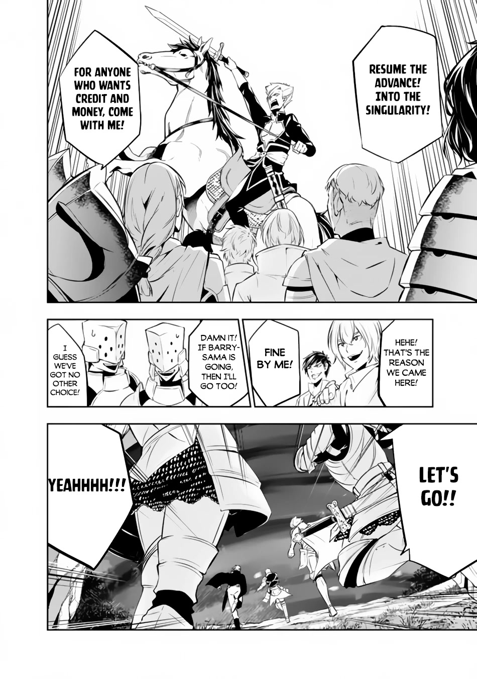 Shijou Saikyou no Mahou Kenshi, F Rank Boukensha ni Tensei Suru ~Kensei to Matei, 2 Tsu no Zense wo motta Otoko no Eiyuutan~ Chapter 70 - Page 14