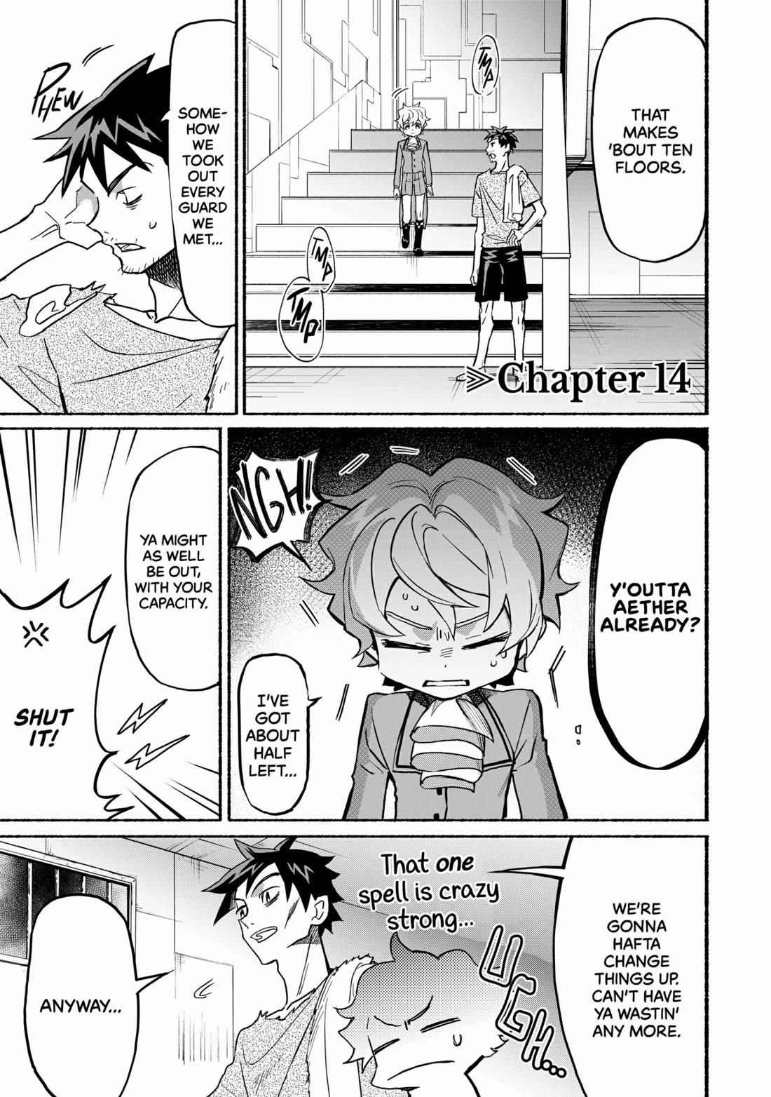 Shikkaku kara Hajimeru Nariagari Madou Shidou! Chapter 14 - Page 1