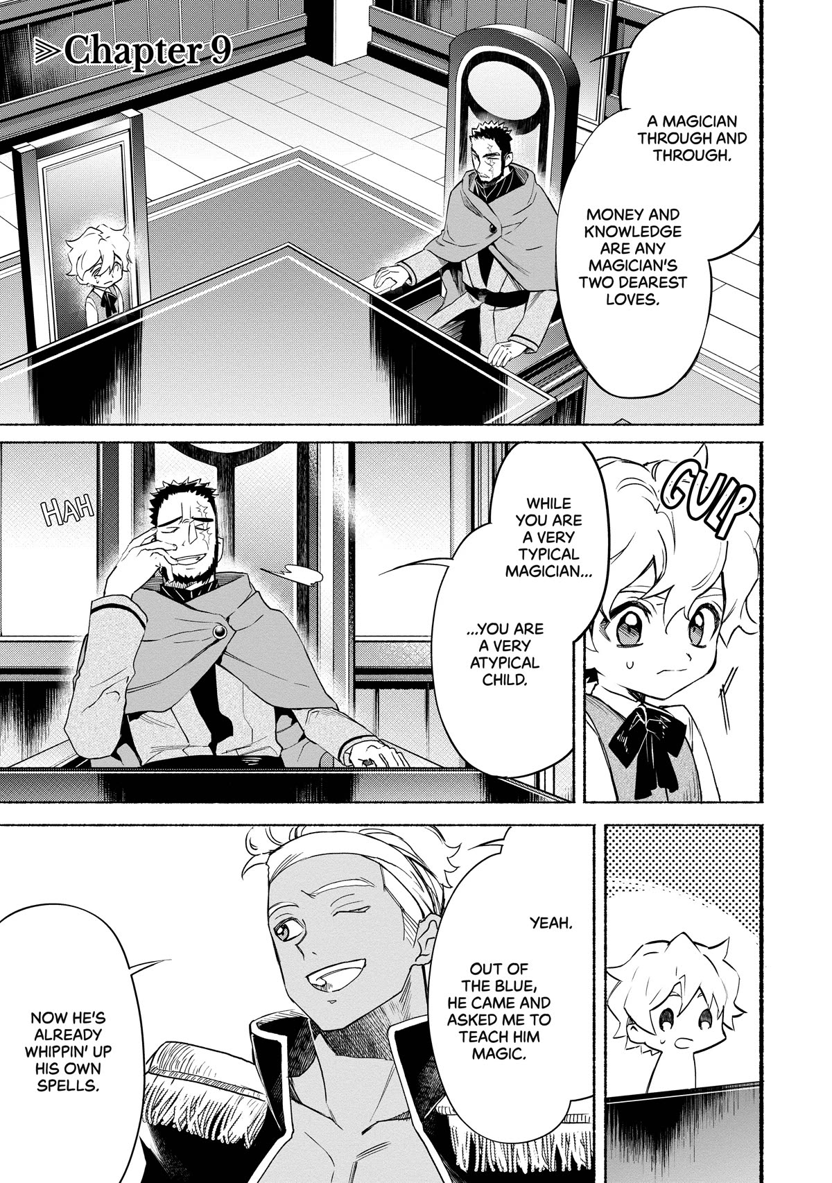 Shikkaku kara Hajimeru Nariagari Madou Shidou! Chapter 9 - Page 1