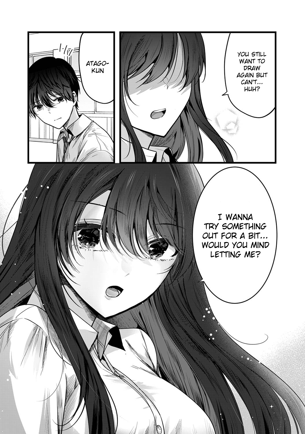 Shimizu-san Who Wants to Know Me too Much Chapter 1.2 - Page 5
