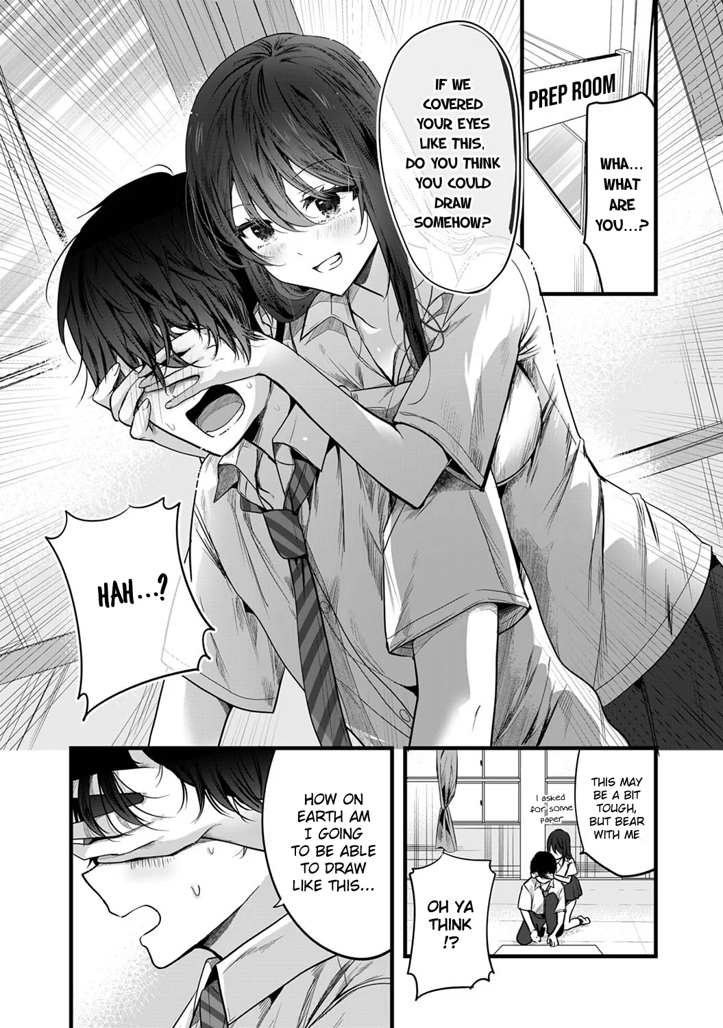 Shimizu-san Who Wants to Know Me too Much Chapter 1.2 - Page 6