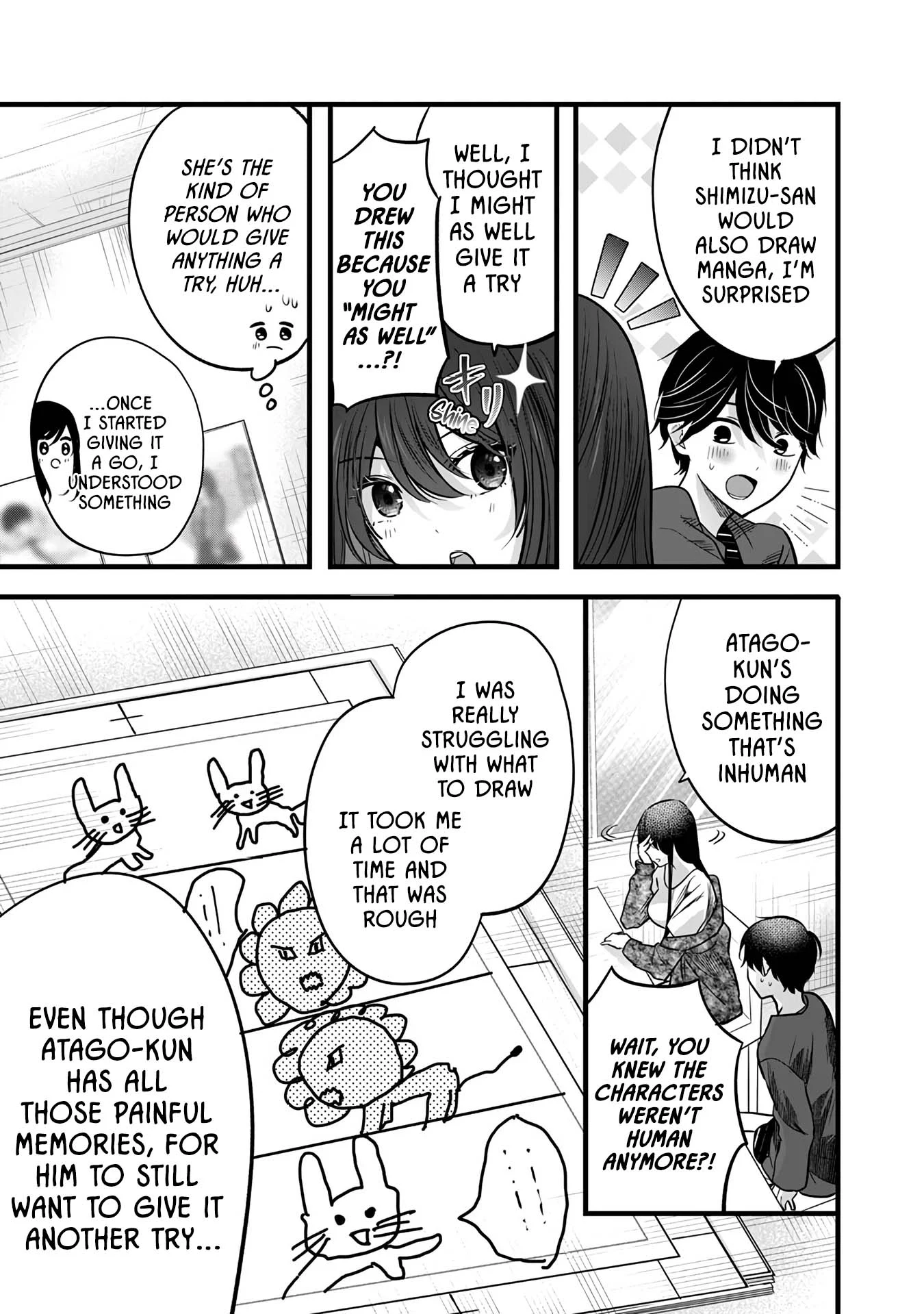Shimizu-san Who Wants to Know Me too Much Chapter 4 - Page 17