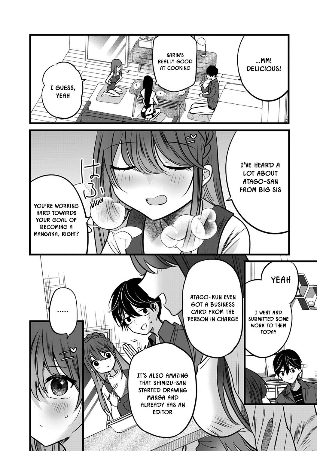 Shimizu-san Who Wants to Know Me too Much Chapter 5 - Page 12