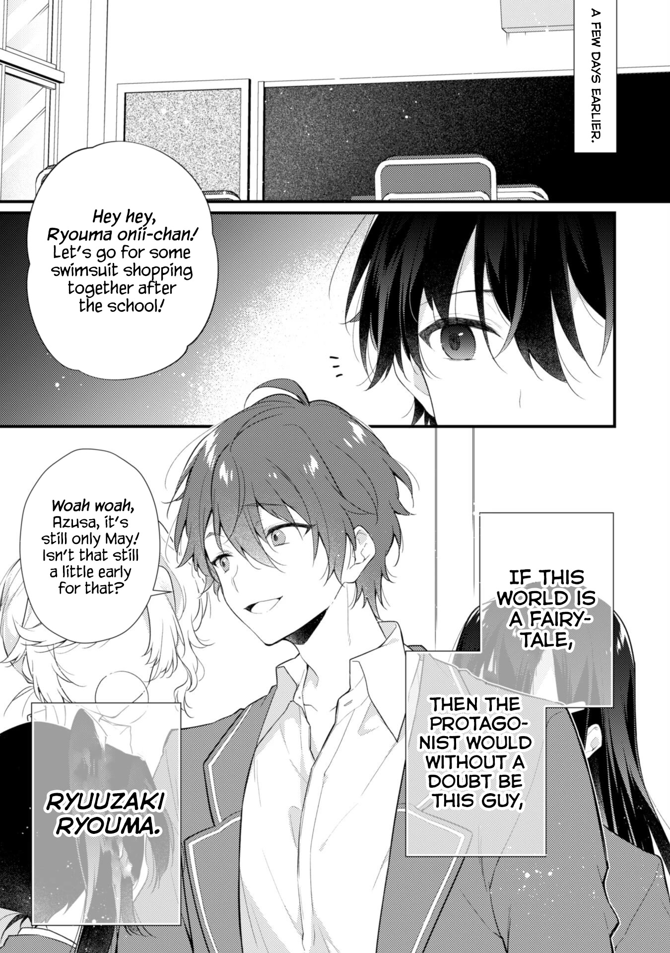 Shimotsuki-San Likes the Mob ~This Shy Girl Is Only Sweet Towards Me~ Chapter 1 - Page 7