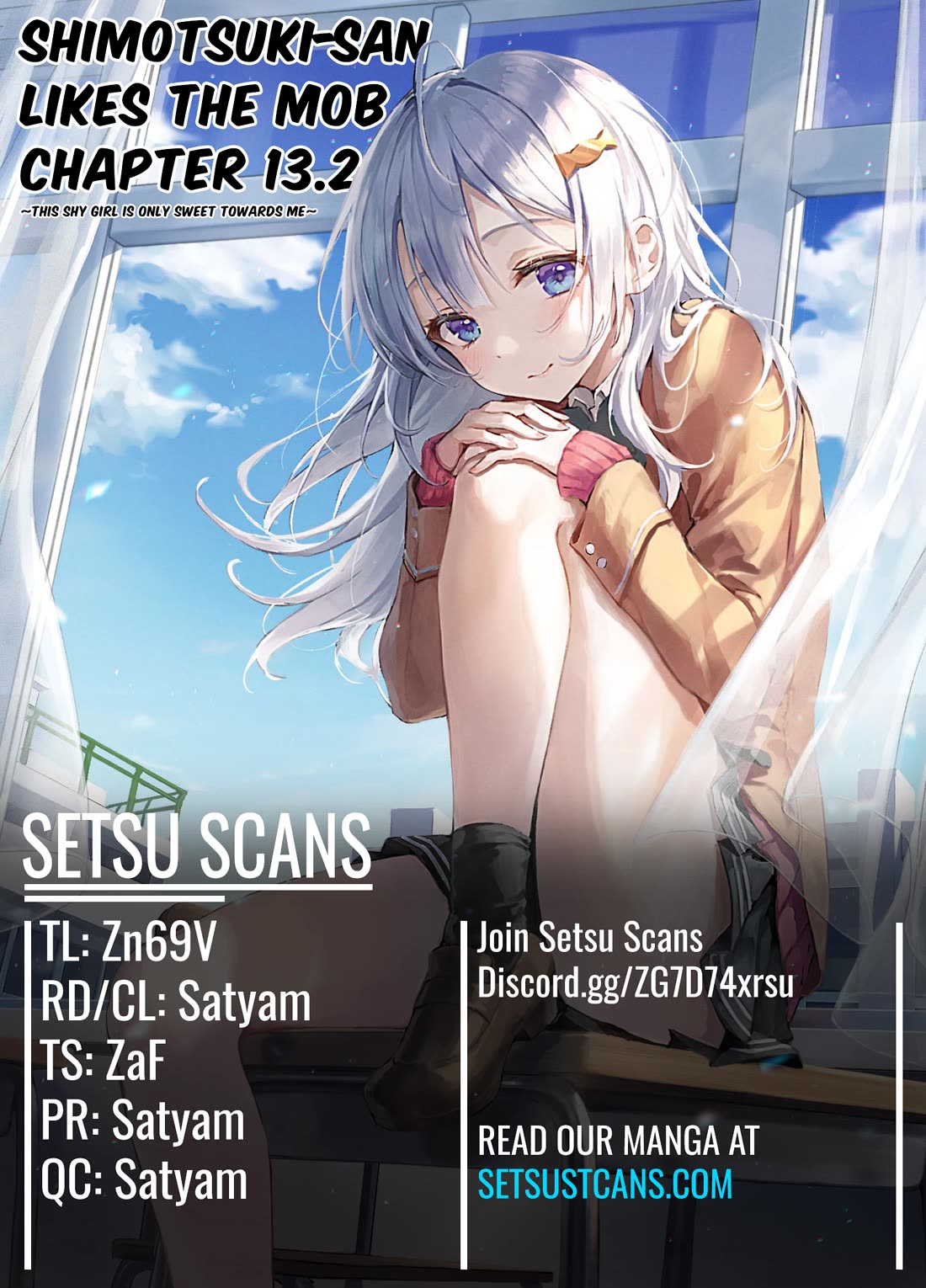 Shimotsuki-San Likes the Mob ~This Shy Girl Is Only Sweet Towards Me~ Chapter 13.2 - Page 1