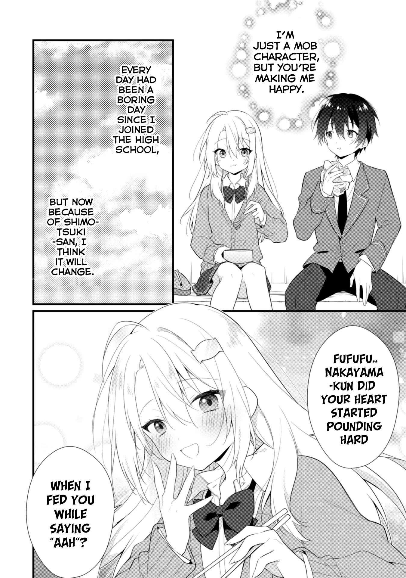 Shimotsuki-San Likes the Mob ~This Shy Girl Is Only Sweet Towards Me~ Chapter 2 - Page 19
