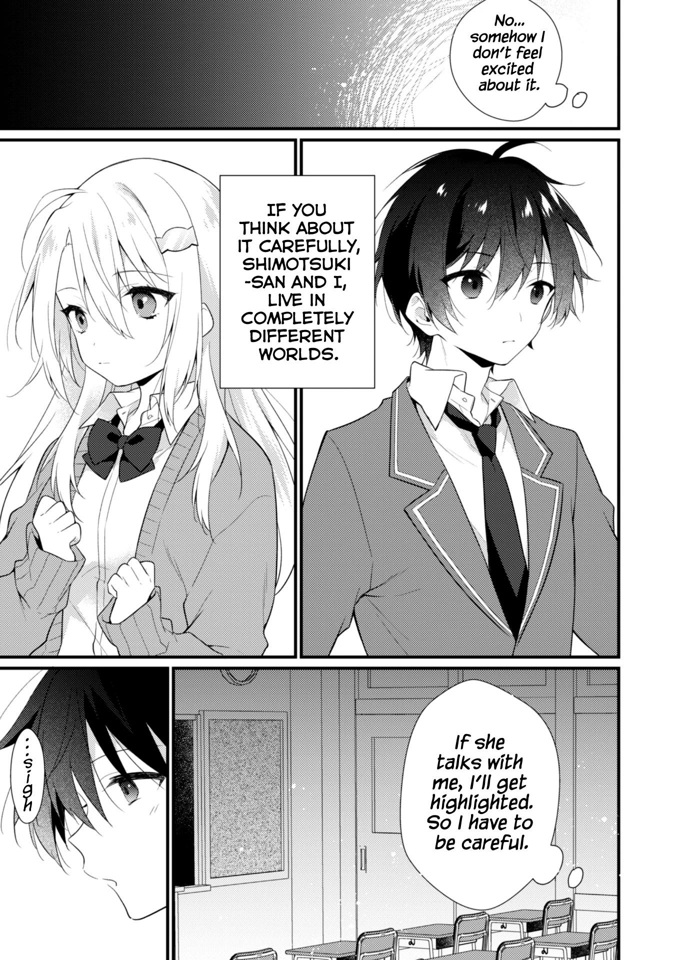 Shimotsuki-San Likes the Mob ~This Shy Girl Is Only Sweet Towards Me~ Chapter 2 - Page 8