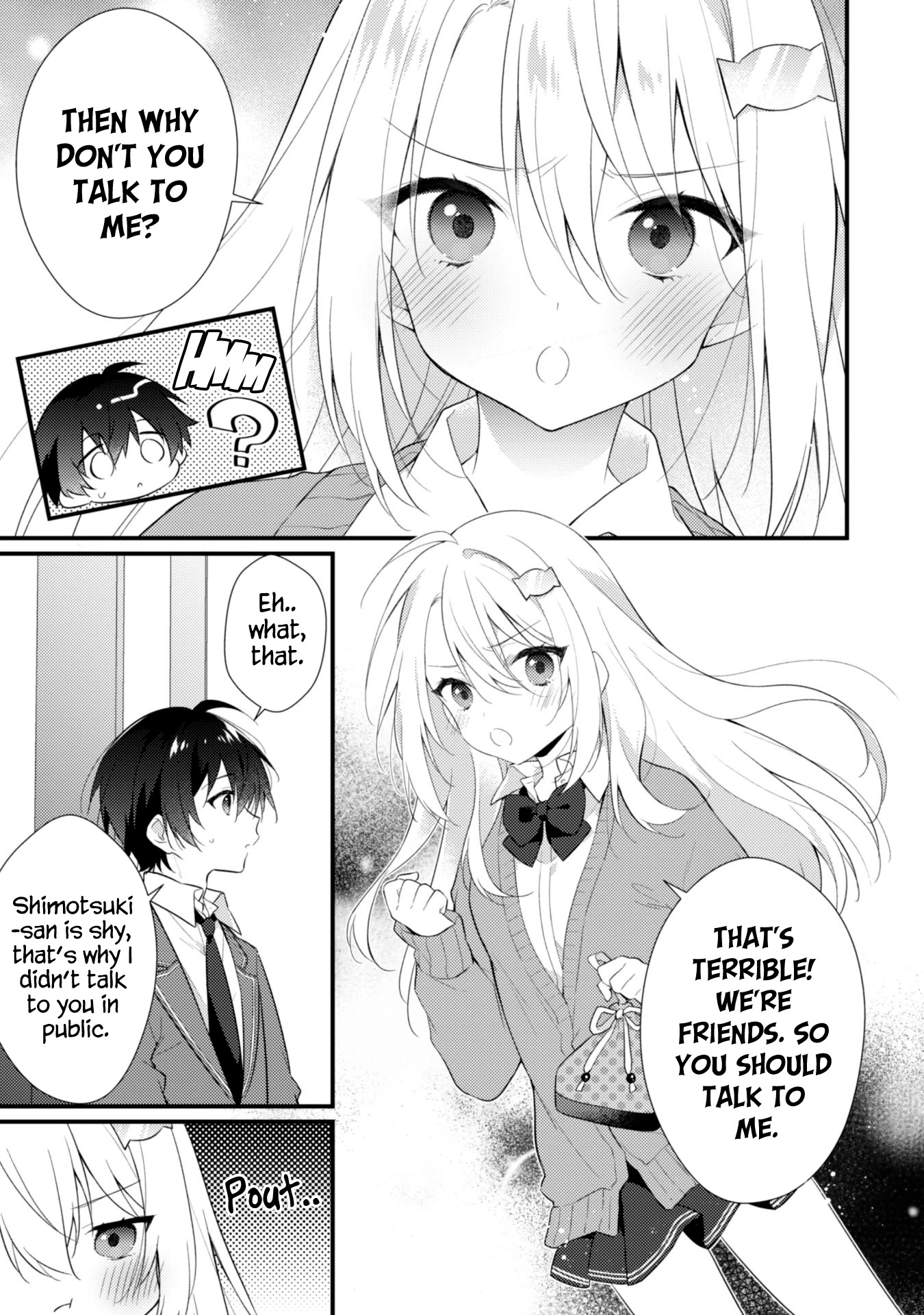 Shimotsuki-San Likes the Mob ~This Shy Girl Is Only Sweet Towards Me~ Chapter 2 - Page 10