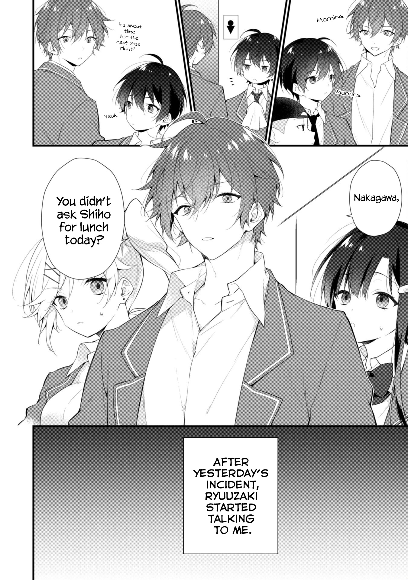 Shimotsuki-San Likes the Mob ~This Shy Girl Is Only Sweet Towards Me~ Chapter 4 - Page 3