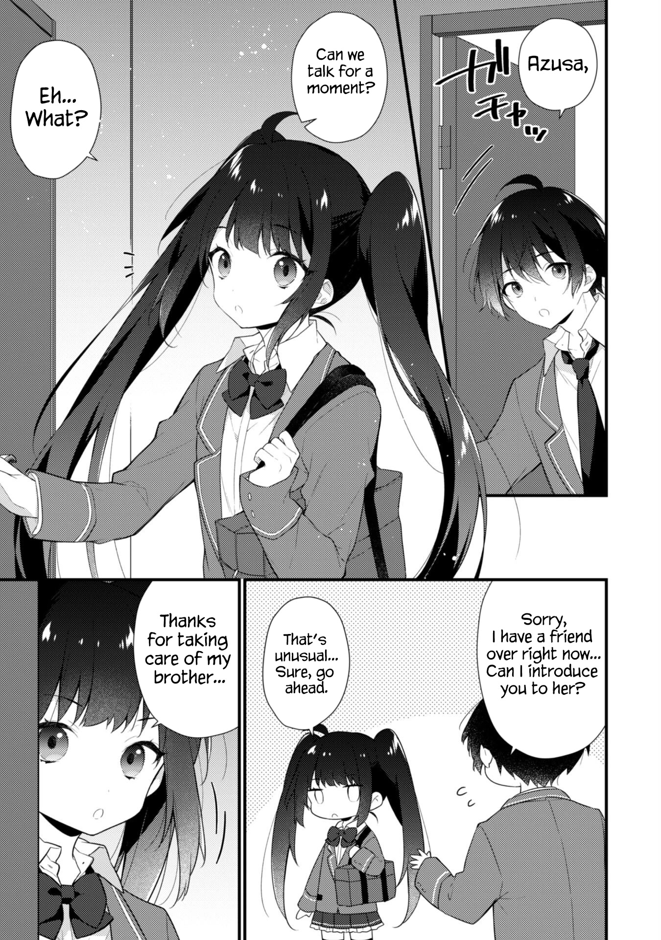 Shimotsuki-San Likes the Mob ~This Shy Girl Is Only Sweet Towards Me~ Chapter 6 - Page 4