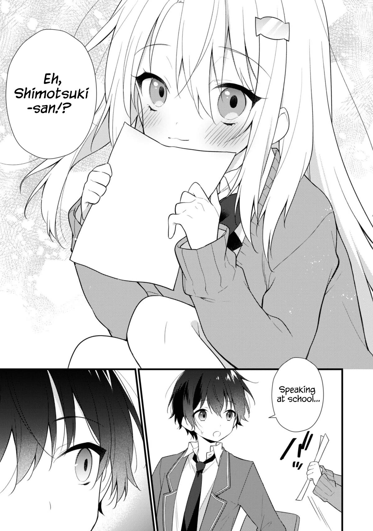Shimotsuki-San Likes the Mob ~This Shy Girl Is Only Sweet Towards Me~ Chapter 8 - Page 5