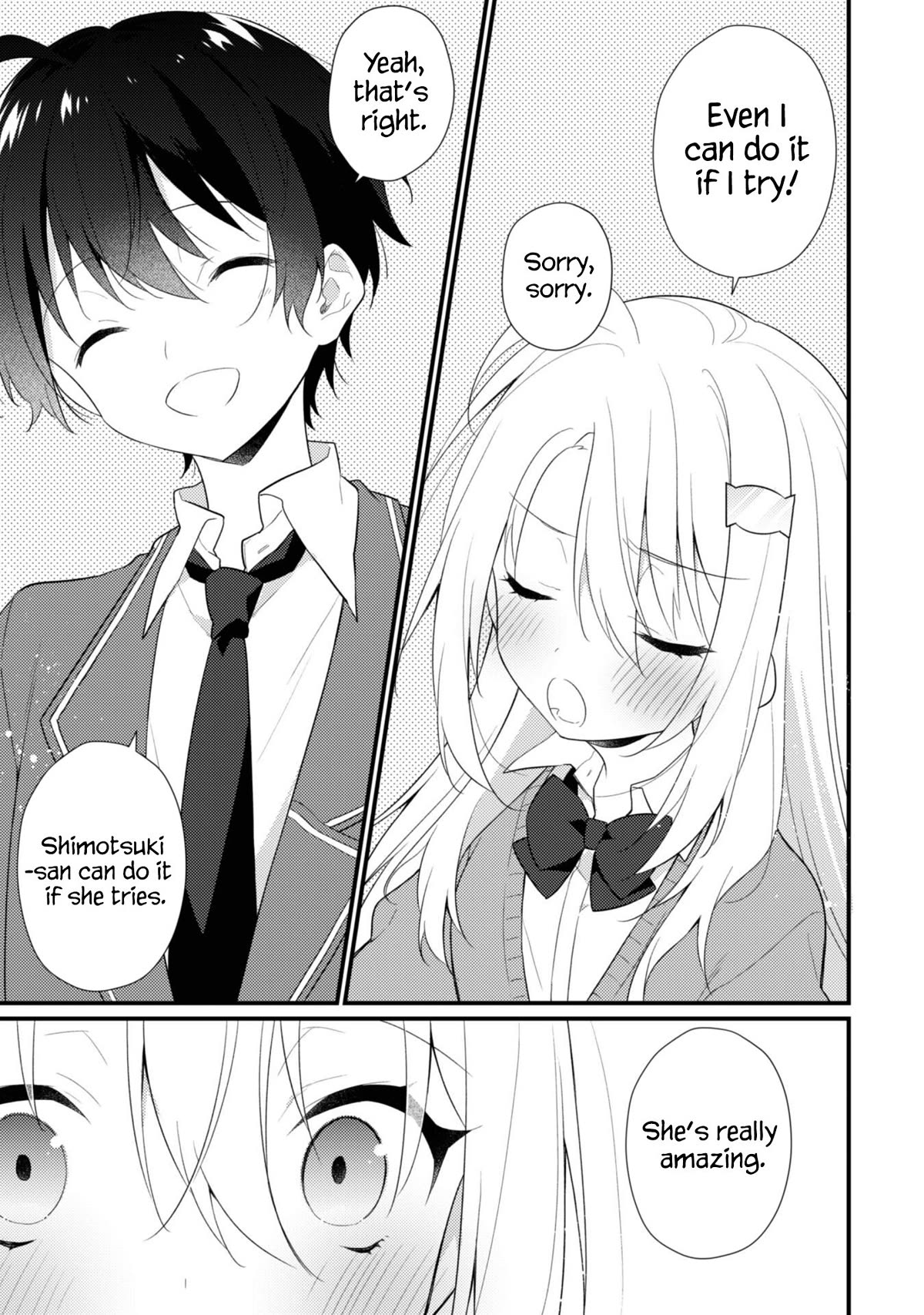 Shimotsuki-San Likes the Mob ~This Shy Girl Is Only Sweet Towards Me~ Chapter 8 - Page 7