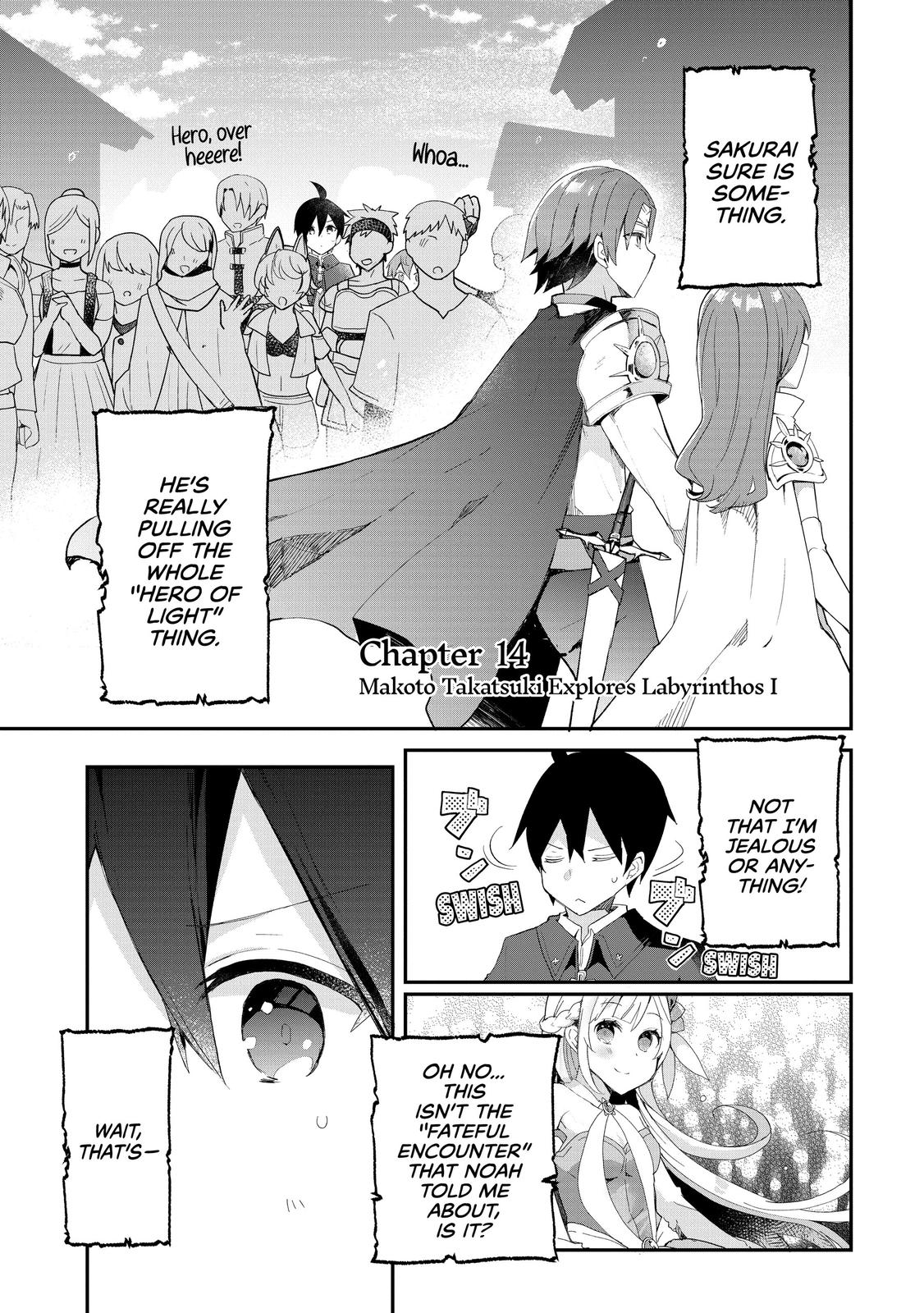 Shinja Zero no Megami-sama to Hajimeru Isekai Kouryaku Chapter 14 - Page 1