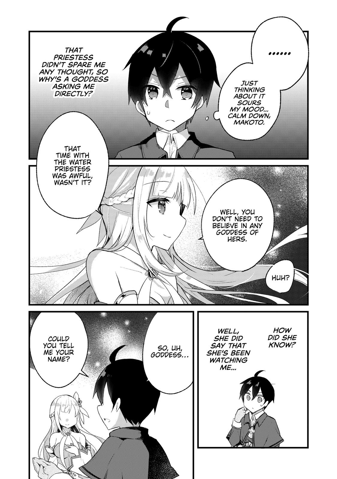 Shinja Zero no Megami-sama to Hajimeru Isekai Kouryaku Chapter 2 - Page 4