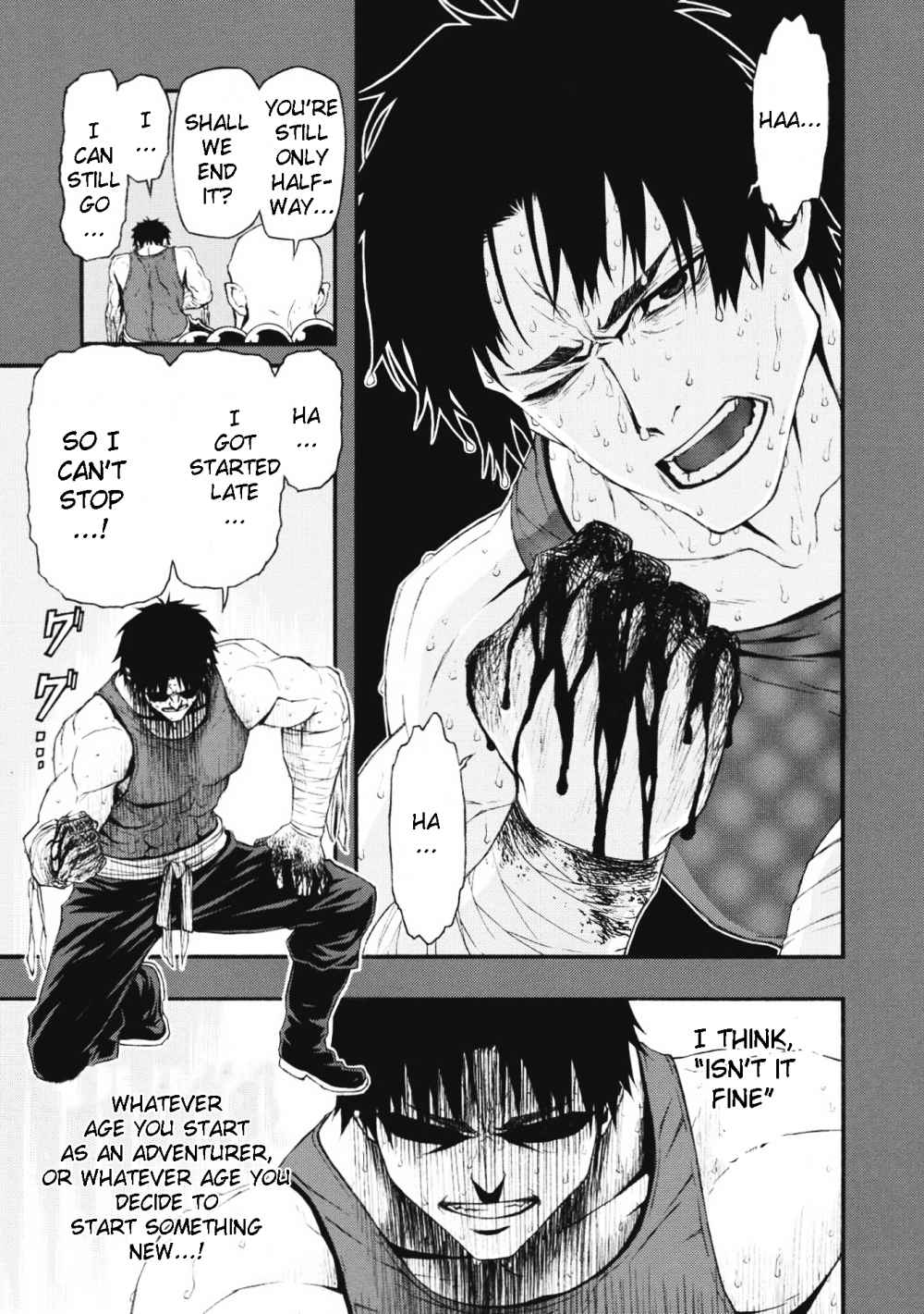 Shinmai Ossan Bouken-sha, Saikyou paati ni shinu hodo kitae rarete Muteki ni naru Chapter 1 - Page 32