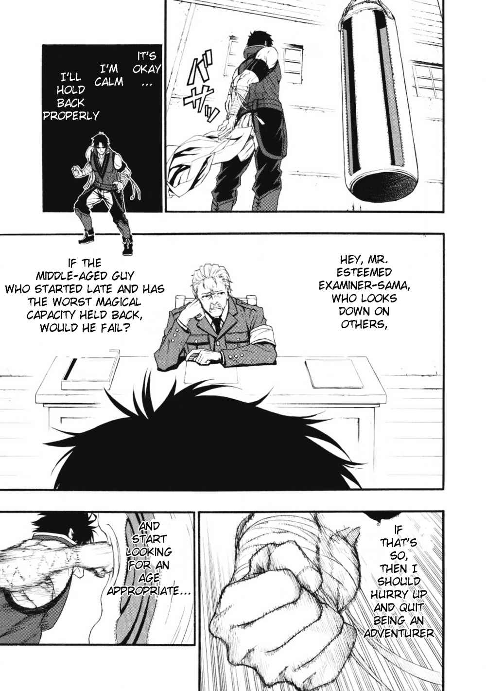 Shinmai Ossan Bouken-sha, Saikyou paati ni shinu hodo kitae rarete Muteki ni naru Chapter 1 - Page 34