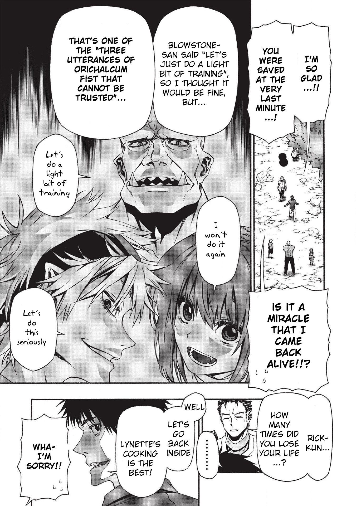 Shinmai Ossan Bouken-sha, Saikyou paati ni shinu hodo kitae rarete Muteki ni naru Chapter 13 - Page 22