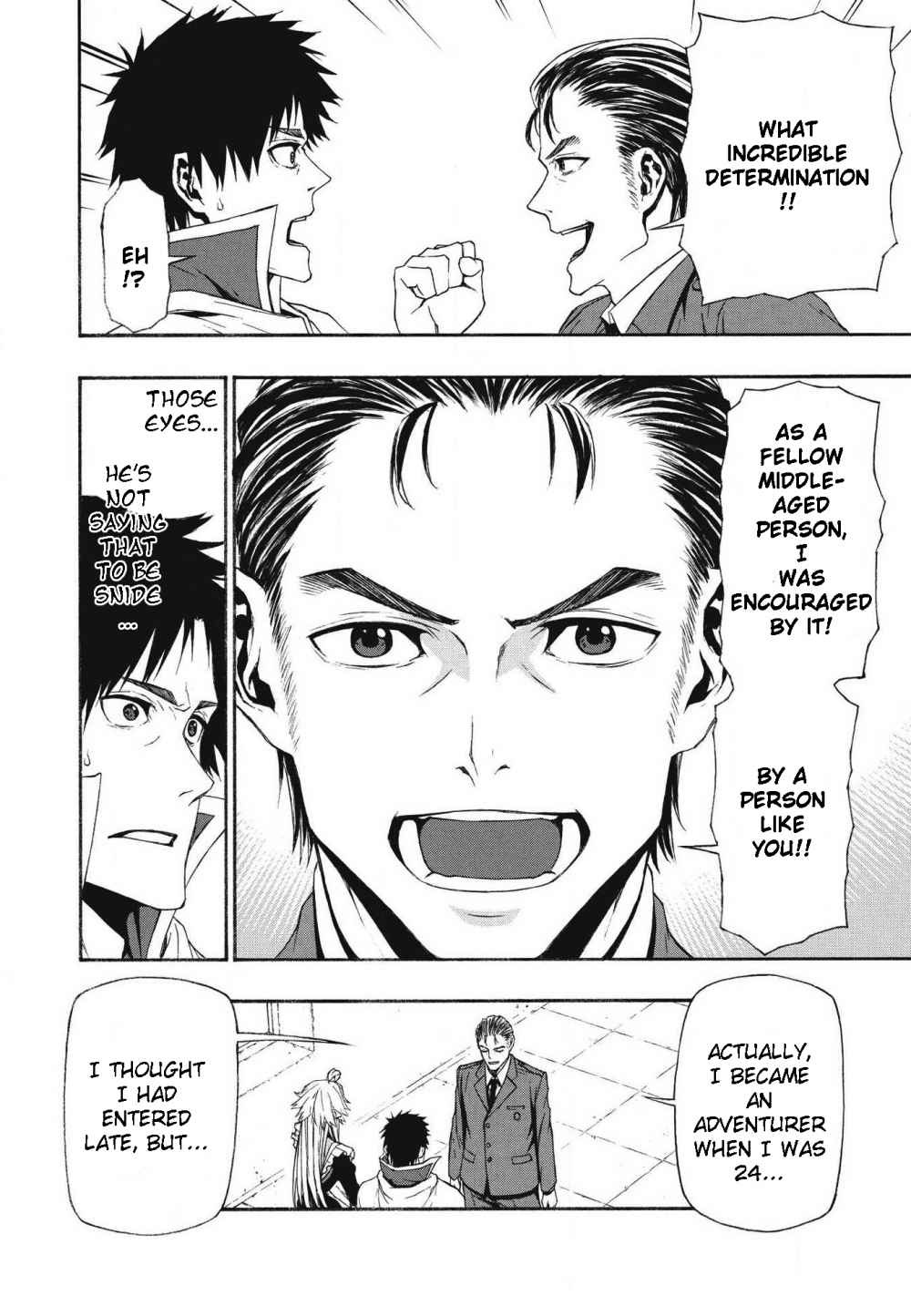 Shinmai Ossan Bouken-sha, Saikyou paati ni shinu hodo kitae rarete Muteki ni naru Chapter 4 - Page 21