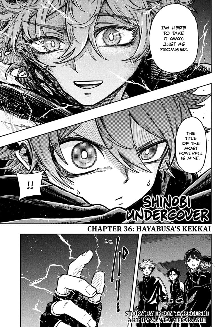 Shinobi Undercover Chapter 36 - Page 1