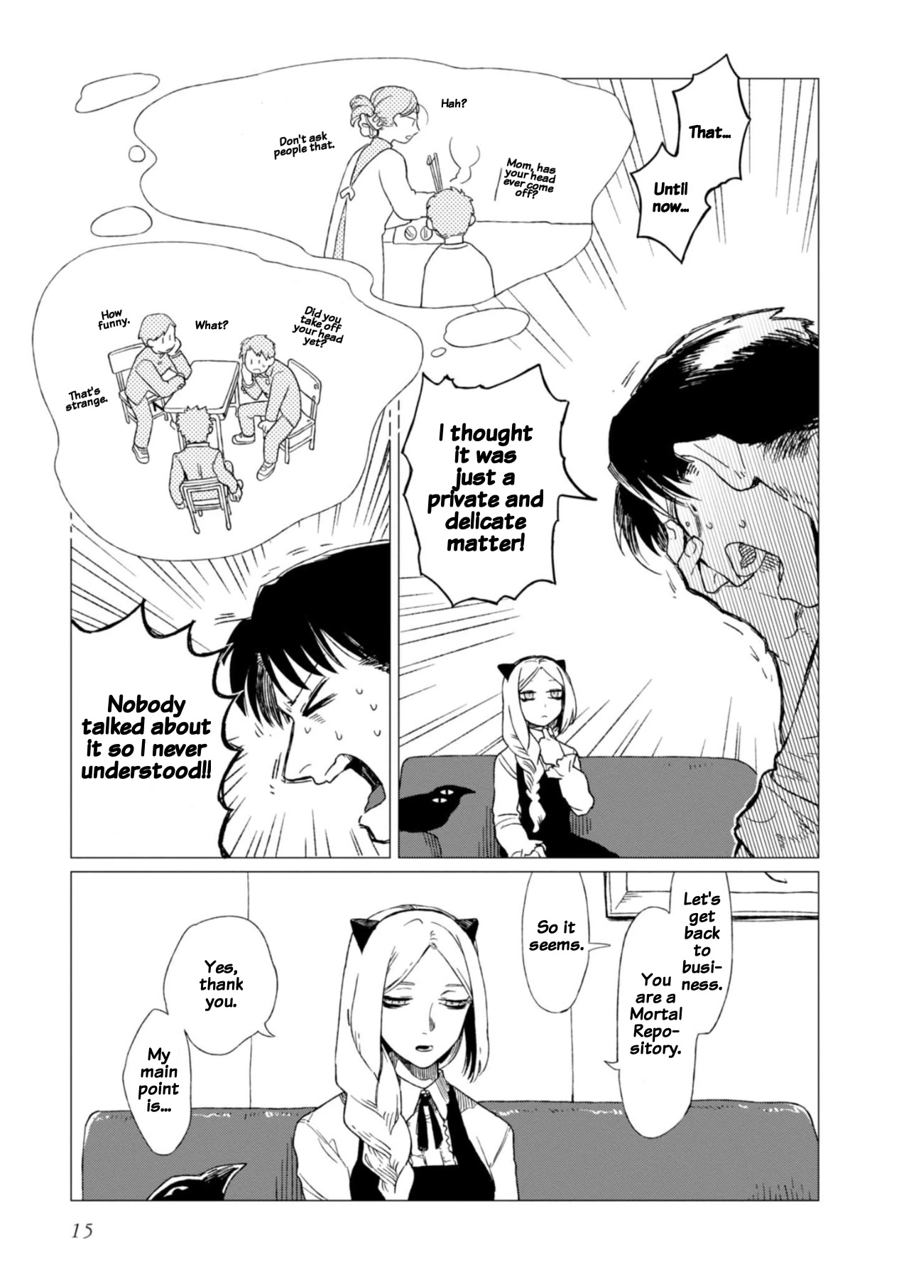 Shinozaki-kun no Mente Jijou Chapter 1 - Page 16