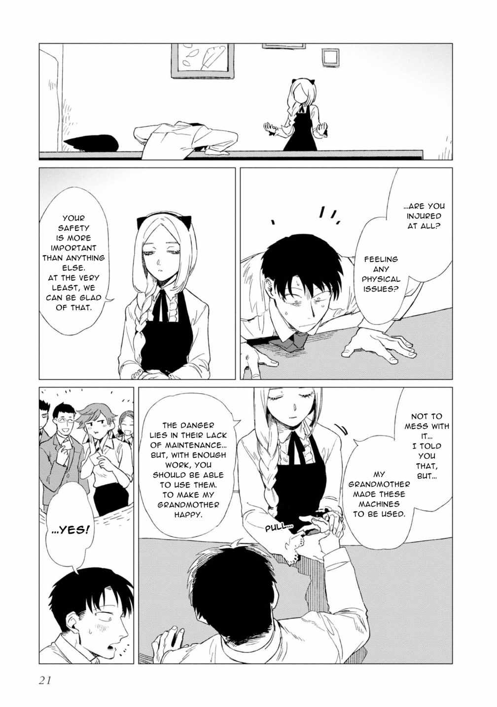 Shinozaki-kun no Mente Jijou Chapter 5 - Page 21