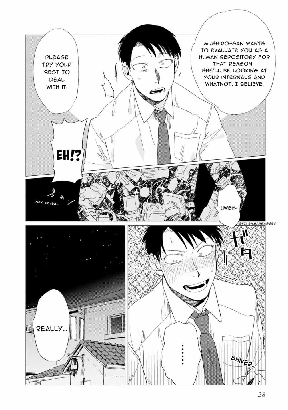 Shinozaki-kun no Mente Jijou Chapter 5 - Page 28